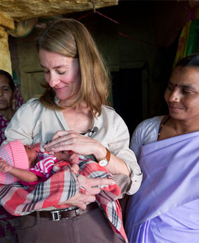 Melinda Gates on family matters - A conversation about contraception